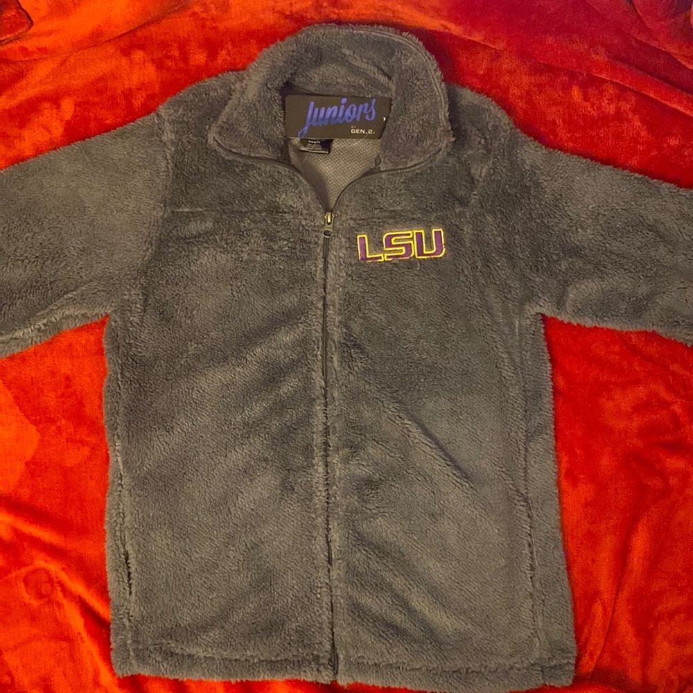 New LSU Zip-Up Jacket